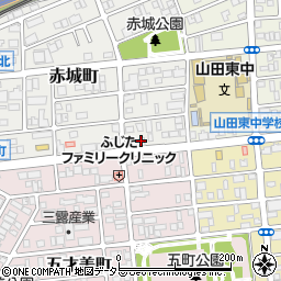 愛知県名古屋市西区赤城町12周辺の地図