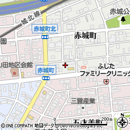 愛知県名古屋市西区赤城町31周辺の地図