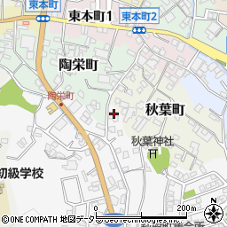 愛知県瀬戸市東茨町67周辺の地図