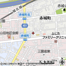 愛知県名古屋市西区赤城町33周辺の地図