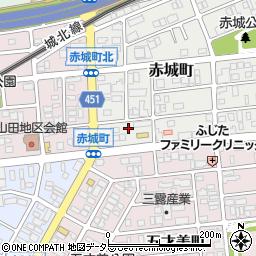 愛知県名古屋市西区赤城町32周辺の地図