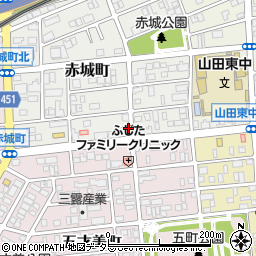愛知県名古屋市西区赤城町10周辺の地図