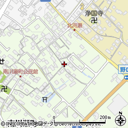 滋賀県彦根市南川瀬町1129周辺の地図