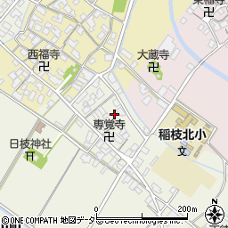 滋賀県彦根市上西川町457周辺の地図