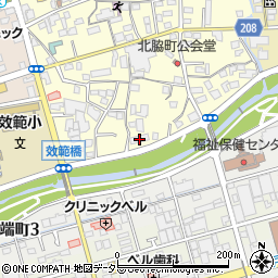 愛知県瀬戸市北脇町230周辺の地図