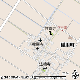 滋賀県彦根市稲里町1667周辺の地図
