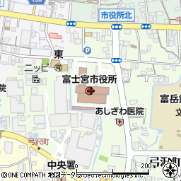 〒418-0000 静岡県富士宮市（以下に掲載がない場合）の地図