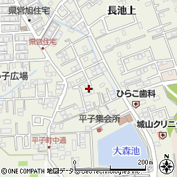 愛知県尾張旭市平子町中通237-2周辺の地図
