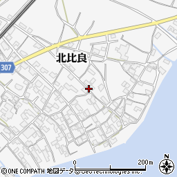 滋賀県大津市北比良21周辺の地図