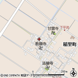 滋賀県彦根市稲里町1704周辺の地図