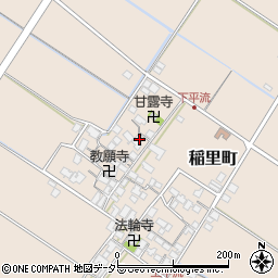滋賀県彦根市稲里町1670周辺の地図