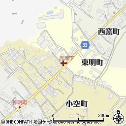 愛知県瀬戸市東明町14周辺の地図