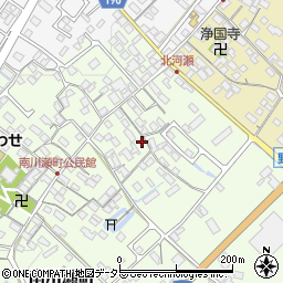 滋賀県彦根市南川瀬町1131周辺の地図