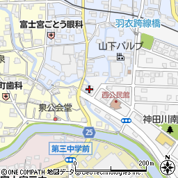 香満園 富士宮本店周辺の地図
