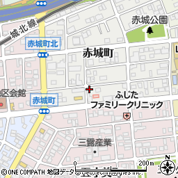 愛知県名古屋市西区赤城町29周辺の地図