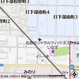 愛知県稲沢市増田北町16周辺の地図