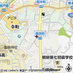 愛知県瀬戸市西茨町59周辺の地図