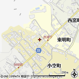 愛知県瀬戸市小空町168周辺の地図