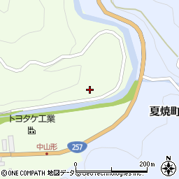 愛知県豊田市桑原町山形13周辺の地図