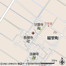 滋賀県彦根市稲里町1669周辺の地図