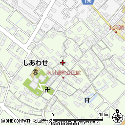 滋賀県彦根市南川瀬町1180周辺の地図
