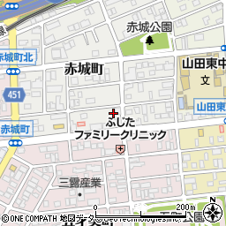 愛知県名古屋市西区赤城町24周辺の地図