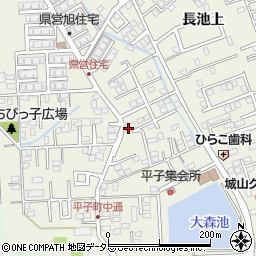 愛知県尾張旭市平子町中通279周辺の地図
