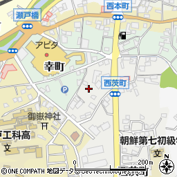 愛知県瀬戸市西茨町76周辺の地図