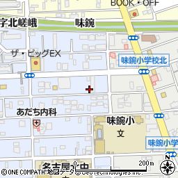 愛知県名古屋市北区中味鋺3丁目818周辺の地図
