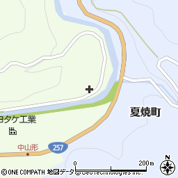 愛知県豊田市桑原町山形14周辺の地図