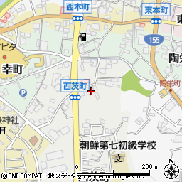 愛知県瀬戸市西茨町48周辺の地図