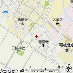 滋賀県彦根市上西川町466-1周辺の地図