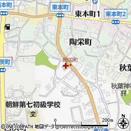愛知県瀬戸市東茨町42周辺の地図