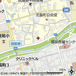 愛知県瀬戸市北脇町234-1周辺の地図