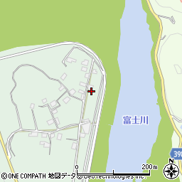 静岡県富士宮市内房2551周辺の地図