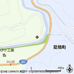 愛知県豊田市桑原町山形14-5周辺の地図