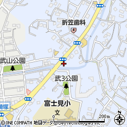 有限会社富士タクシー　湘南営業所周辺の地図