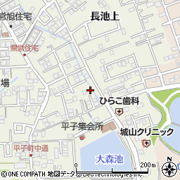 愛知県尾張旭市平子町中通228-1周辺の地図
