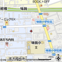 愛知県名古屋市北区中味鋺3丁目817周辺の地図