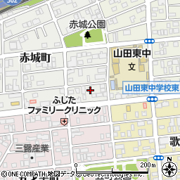 愛知県名古屋市西区赤城町19周辺の地図