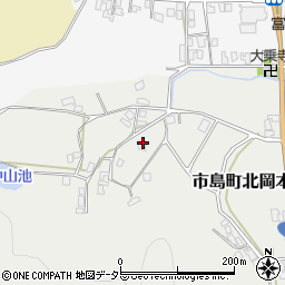 兵庫県丹波市市島町北岡本284周辺の地図