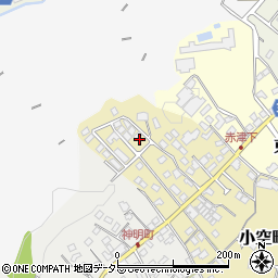 愛知県瀬戸市小空町212周辺の地図