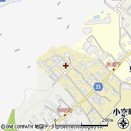 愛知県瀬戸市小空町212周辺の地図