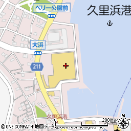 ｅ‐工房　久里浜店周辺の地図