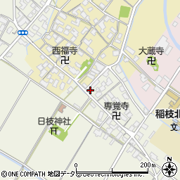 滋賀県彦根市上西川町437-1周辺の地図