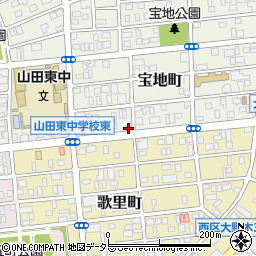 愛知県名古屋市西区宝地町146-1周辺の地図