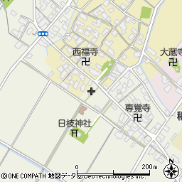 滋賀県彦根市上西川町431周辺の地図