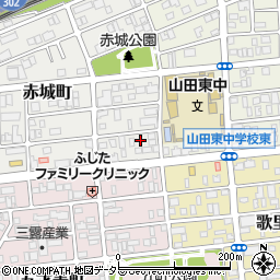 愛知県名古屋市西区赤城町18周辺の地図
