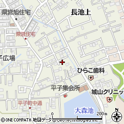 愛知県尾張旭市平子町中通266-2周辺の地図