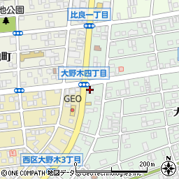 瀬戸信用金庫大野木支店周辺の地図
